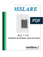 Rosslare AC-115 Manual (Espanol)