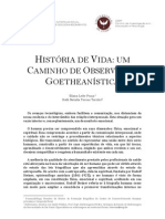 História de Vida: Um Caminho de Observação Goetheanística