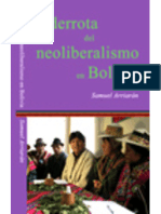 La Derrota Del Neoliberalismo en Bolivia