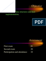 Objective: Revision of Data Structures and Their Implementation