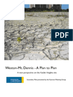 Secondary Plan For Weston-Mt. Dennis