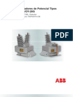 Transformadores de Potencial Tipos VOY-20 - VOY-20G - SP PDF