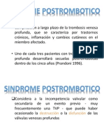 Sindrome Postrombotico - PPT Definitiva