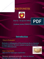 Peritonitis