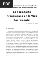 06la Formacion Franciscana en La Vida Sacramental