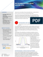 Finisar Instrumentation News, Winter 2012