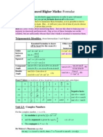 Ah Formulae