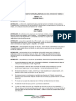 Reglamento de Transito para Las Vias Publicas Del Estado de Tabasco - 7553