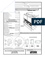 Dimensions - Inches Product Data: Split-System Evaporator Blowers 15 & 20 TON