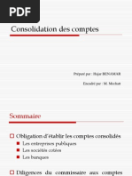 Consolidation Des Comptes