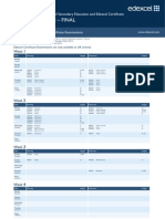 January 2013 Igcse Timetable 22-06-2012