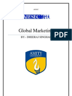 Global Marketing On Aiesec