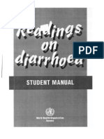 WHO Readings On Diarrhoea Student Manual 1992