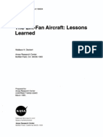 The Lift-Fan Aircraft - Lessons Learned