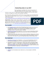 How To Get MasterMap Into GIS