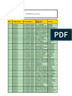 Listados Primera Convocatoria 2009 (Versión I CORREGIDA