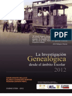 Investigaciongenealógicadesdeambitoescolar 2012