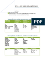 CONJUNÇÕES e LOCUÇÕES Coordenativas e Subordinativas