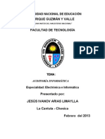 Objetivos, Principios y Reglas de La Auditoria Informatica