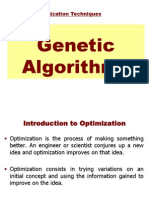 Genetic Algorithms: Optimization Techniques