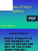 Principles of Ship's Stability: Petras Piksrys