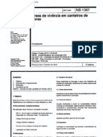 NBR-12284-1991 - NB 1367 - Áreas de Vivência em Canteiros de Obras PDF