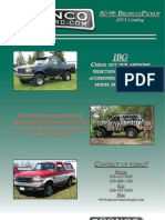 Ford Bronco 1980 Up Catalog PDF