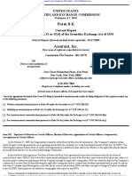 ASSURANT INC 8-K (Events or Changes Between Quarterly Reports) 2009-02-23