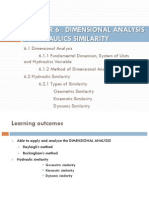 Slides 6 Dimensional Analysis and Hydraulic Similarity