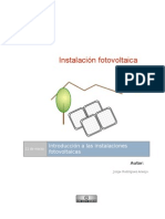 Instalación Fotovoltaica