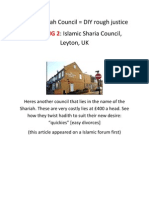 Salafi Shariah Council in Leyton PDF