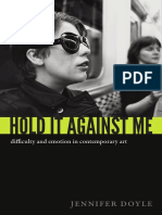 Hold It Against Me by Jennifer Doyle