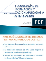 Tics APLICADAS A LA EDUCACIÓN