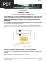 The Magnetic Rectifier: All Natural Homepage