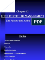 Chapter 12 Bond Portfolio MGMT