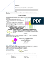 Guia de Aprendizaje Teorema de Pitágoras