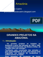 Geografia - Grandes Projetos