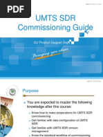 SDR BTS Commissioning Guide - UMTS PDF