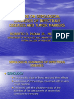 Lecture On Serological Diagnosis of Infectious Diseases and