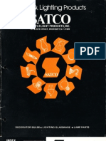 Satco Products Lamp & Lighting Products Catalog 1980