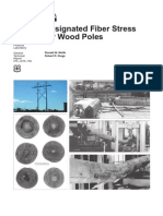 Fiber Stress For Wood Poles