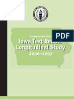 Iowa Text Reader Study Report