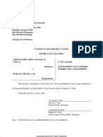 Exhibits Guantanamo Detainee ABDULRAHIM ABDUL RAZAK AL-GINCO v. Obama