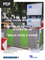 4eme Protocole Chantiers de Travaux Publics Et