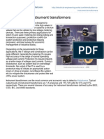 Introduction To Instrument Transformers