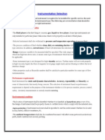 Instrumentation Work Procedure