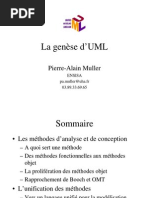 Genèse d'UML