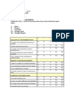 Job Satisfaction - Questionnaire