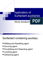 Textile Auxiliaries Surfactant Auxiliaries