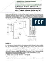 Hoja de Practica I y II de Analisis Estructural